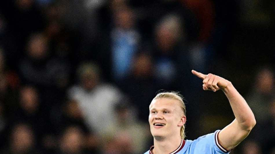 Haaland sets Premier League goal record to put Man City back on top