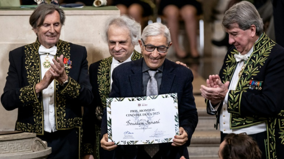 L'&eacute;crivain franco-alg&eacute;rien Boualem Sansal &eacute;lu &agrave; l'Acad&eacute;mie fran&ccedil;aise