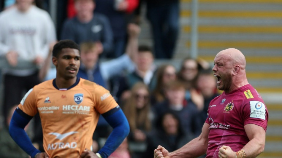 Exeter edge 14-man Montpellier in Champions Cup thriller