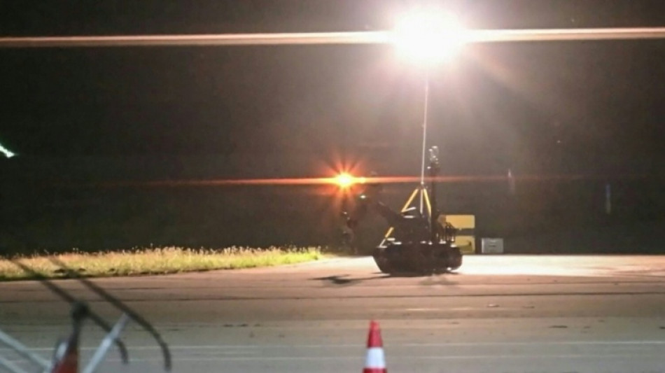 Germany holds security meeting over explosive drone amid Russia protest