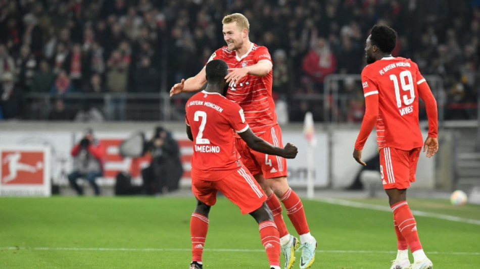 De Ligt sends Bayern back on top ahead of PSG tie
