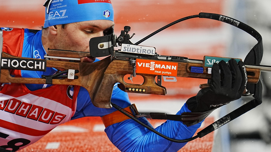 Biathlon: Giacomel vince la sprint di Hochfilzen