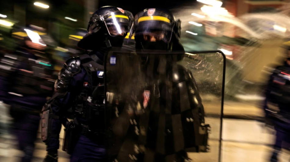 France says overnight protest violence falls sharply