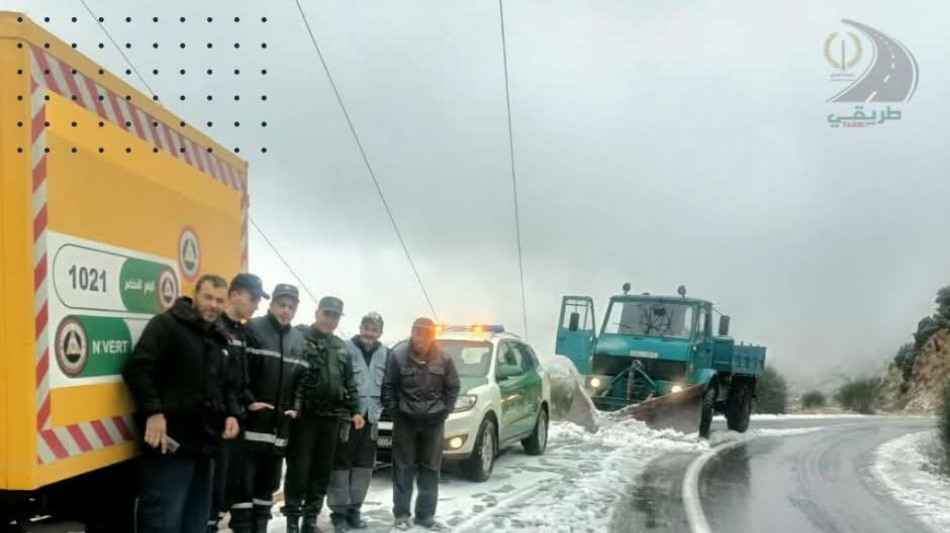 In Algeria segnalate le prime nevicate dopo mesi di siccit&agrave;