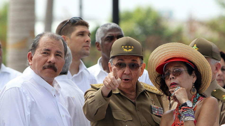 Ortega e Murillo difendono Ra&uacute;l Castro dopo le accuse Usa