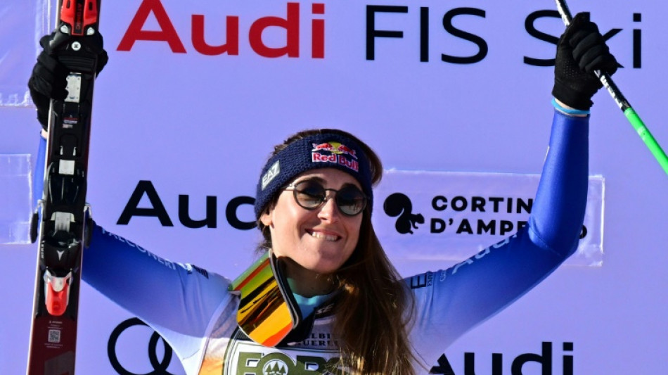 Ski: Goggia reine dans son royaume de Cortina, Vonn d&eacute;tr&ocirc;n&eacute;e