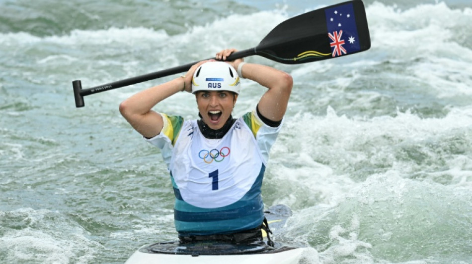 La championne olympique de cano&euml; Jessica Fox se r&eacute;tablit apr&egrave;s l'ablation d'une tumeur