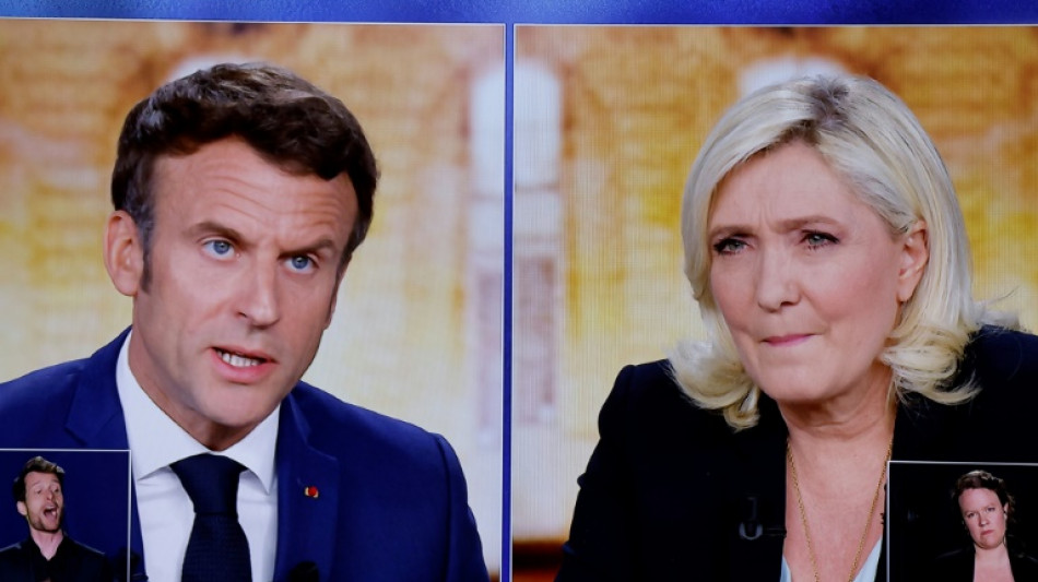 Des salaires &agrave; la Russie, avec moult piques, les principaux &eacute;changes Le Pen-Macron