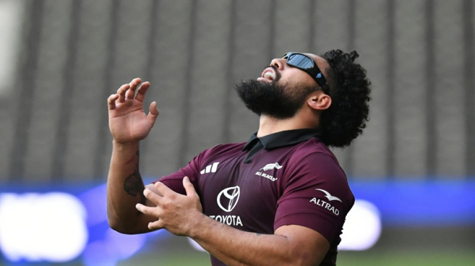 All Blacks wing Fineanganofo's debut began 'in the toilet, spewing'