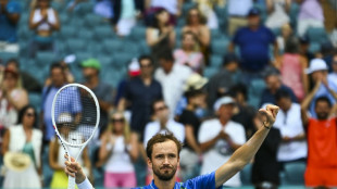 Tennis: Medvedev pour la premi&egrave;re fois dans le dernier carr&eacute; &agrave; Miami
