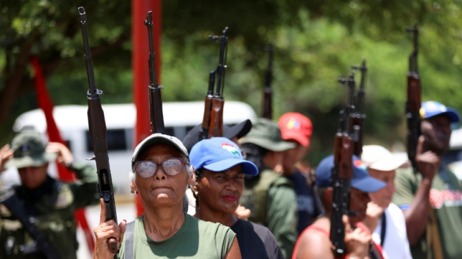 Spannungen mit USA: Venezuela hält Militärtraining für Zivilisten ab