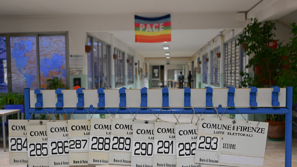 Regionali Toscana,alle 12 affluenza in tutte le sezioni del 9,9%