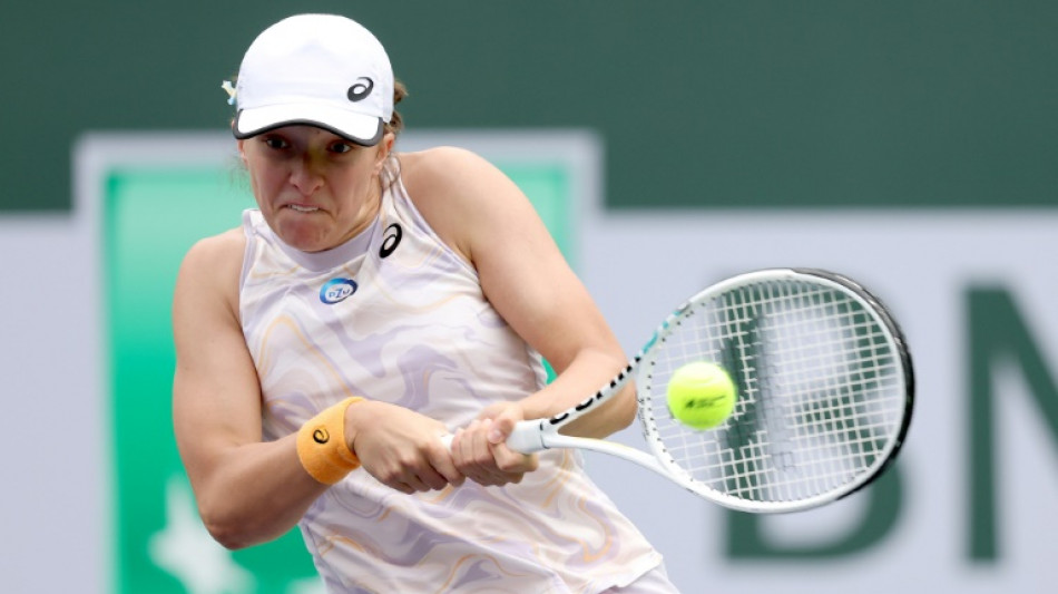 Defending champ Swiatek races into Indian Wells 3rd round, Fritz fights through