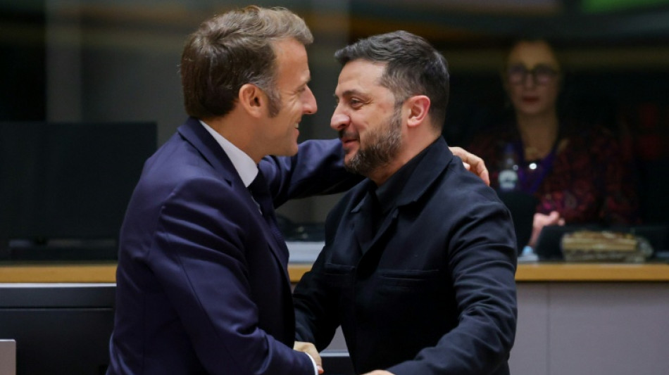 Macron re&ccedil;oit Zelensky en vue d'un accord d'armement "historique" pour d&eacute;fendre le ciel ukrainien