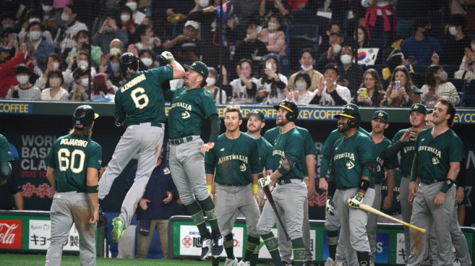 Australia stun South Korea with 8-7 win at World Baseball Classic