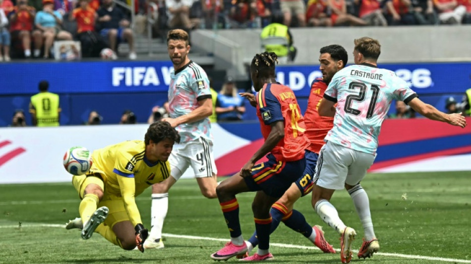 Merino strikes late as Spain beat Belgium to set up France World Cup semi