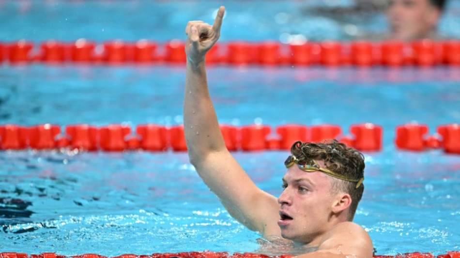 Natation: fabuleux doubl&eacute; de Marchand en or sur 200 m brasse