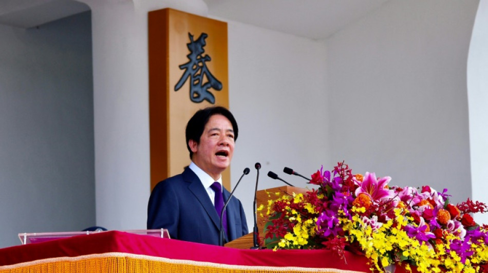 El presidente de Taiw&aacute;n pide unidad ante la "amenaza" de China