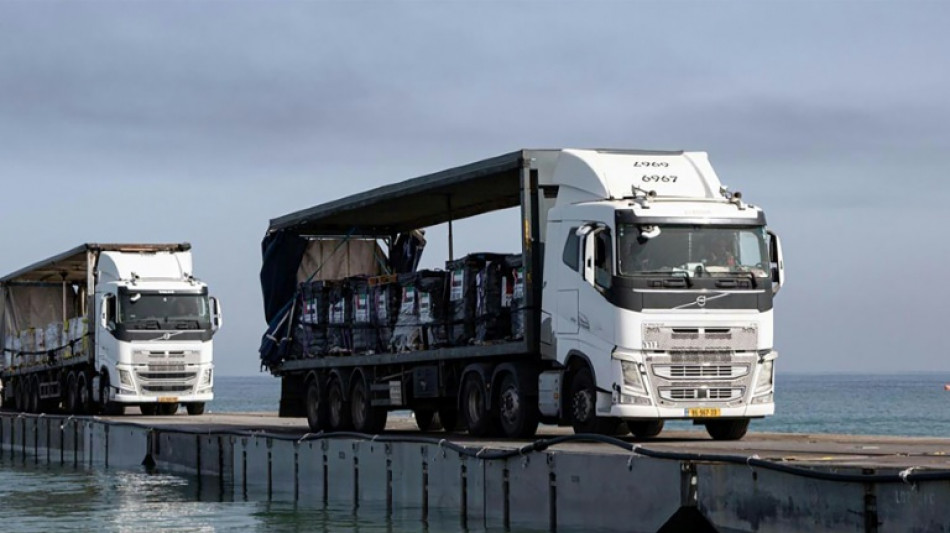 El muelle temporal de EEUU en Gaza, de rev&eacute;s en rev&eacute;s 