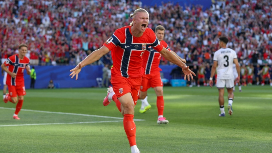 Haaland double powers Norway to World Cup win over Iraq