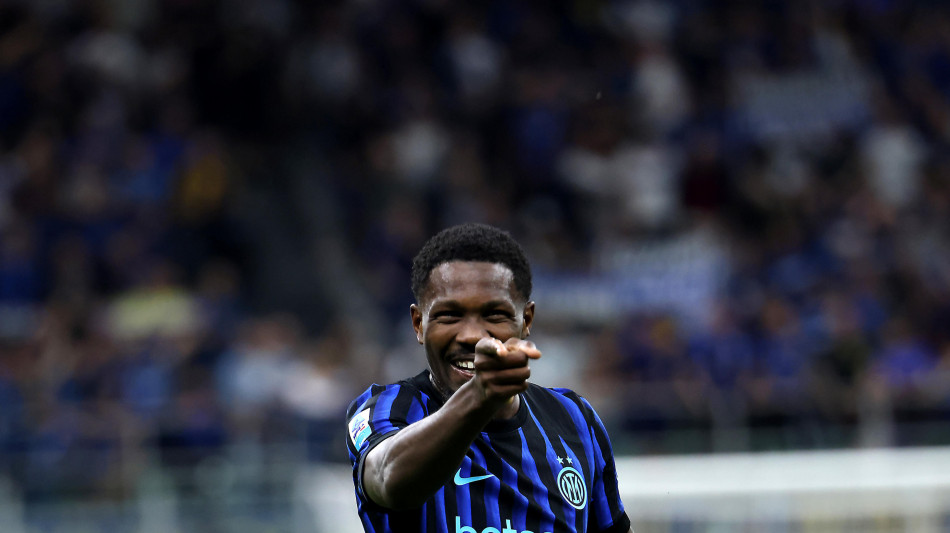 Coppa Italia: Inter, Thuram si allena col resto dei compagni