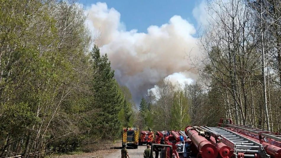 Queda de drone provoca grande inc&ecirc;ndio florestal na &aacute;rea de exclus&atilde;o de Chernobyl
