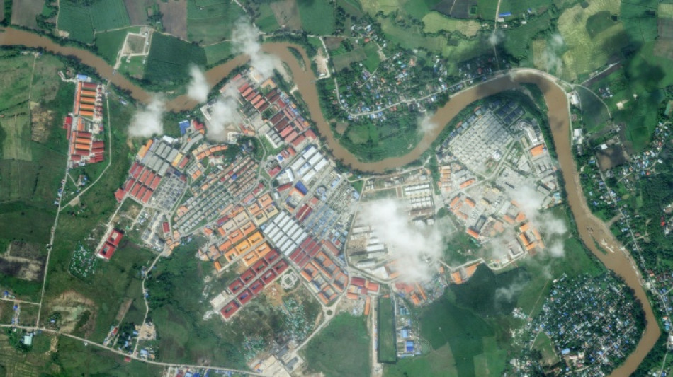 Birmanie: d&eacute;molition partielle d'un centre d'arnaques apr&egrave;s des raids de la junte, selon des images satellites