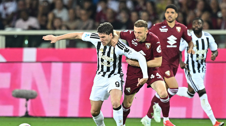 Serie A: 2-2 col Torino, Juventus sesta va in Europa League
