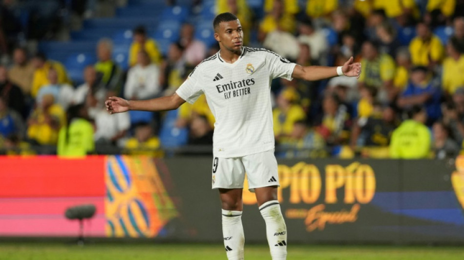 Espagne: le Real Madrid arrache le nul &agrave; Las Palmas, Mbapp&eacute; toujours muet