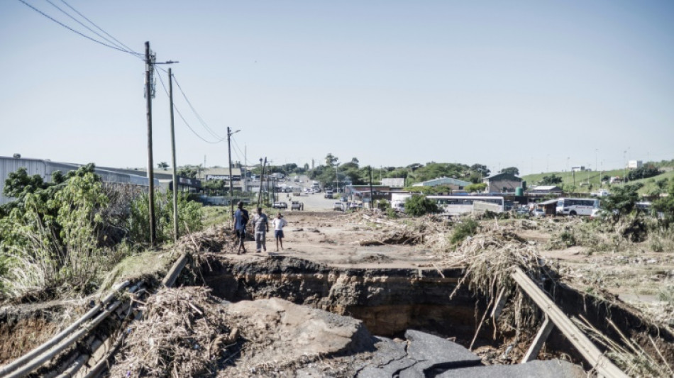 Las inundaciones en Sud&aacute;frica dejan casi 350 muertos, seg&uacute;n un nuevo balance
