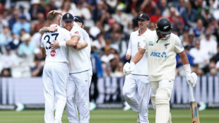 Atkinson strikes as England thrash New Zealand in first Test 