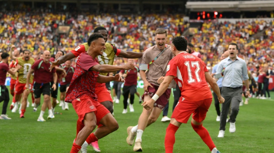 Switzerland beat Colombia on penalties to reach World Cup quarter-finals