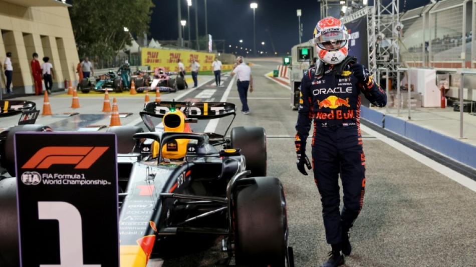Verstappen on pole for season-opening Bahrain Grand Prix