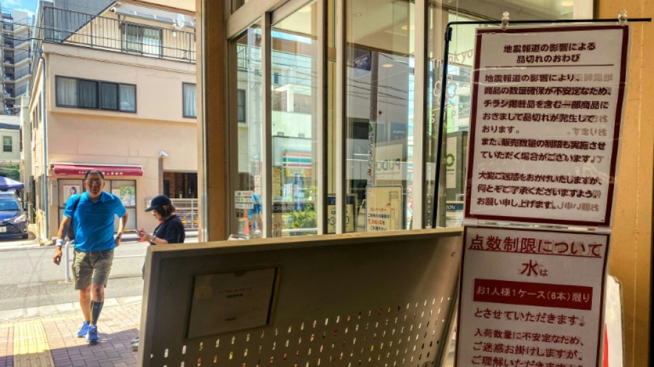 Japan lifts 'megaquake' warning, tells people to 'go back to normal'