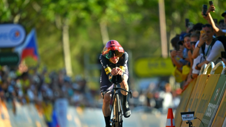 Vingegaard takes Tour de France lead as Visma win opening stage