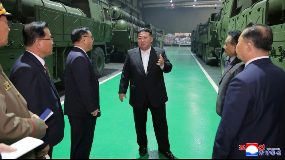 North Korea's Kim touts new rocket launchers that could target South