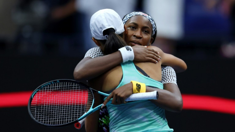 Gauff into US Open quarter-finals for first time