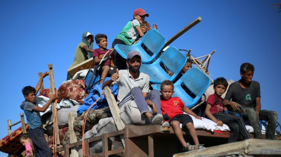 Les Palestiniens fuient en nombre Gaza-ville, cible d'une offensive israélienne