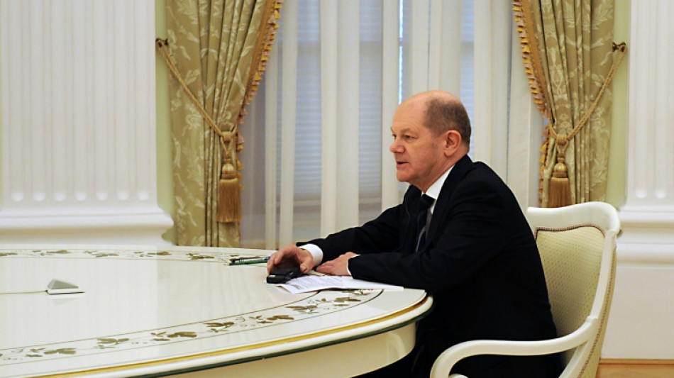 Scholz: "Gen&uuml;gend Ansatzpunkte" f&uuml;r "gute Entwicklung" in Ukraine-Krise 