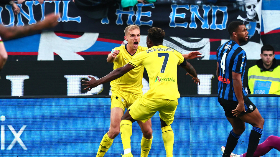 Colpo Lazio a Bergamo, Atalanta ko 1-0