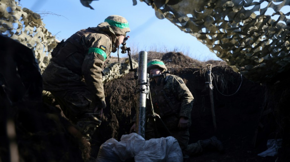 Combats acharn&eacute;s pour le contr&ocirc;le de Vougledar, dans l'est de l'Ukraine