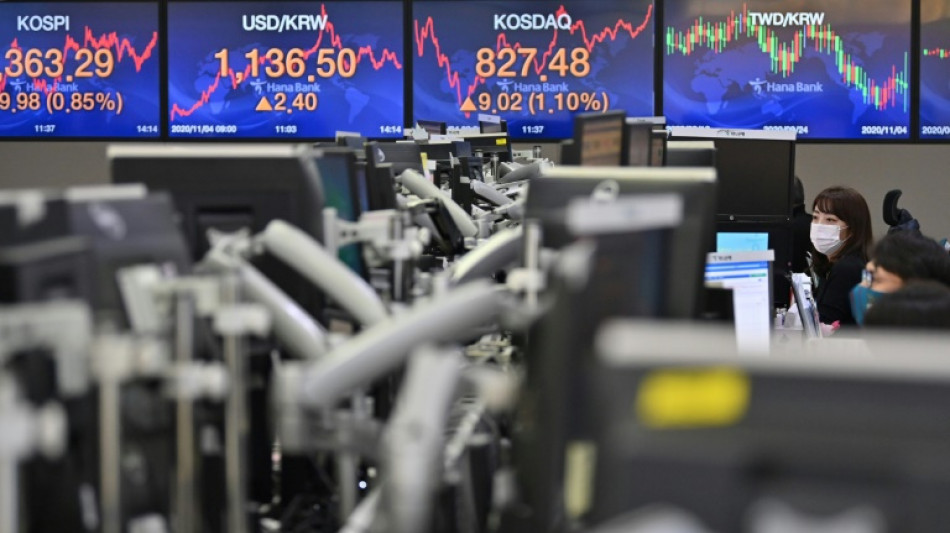 Global stock markets stage pre-weekend rally