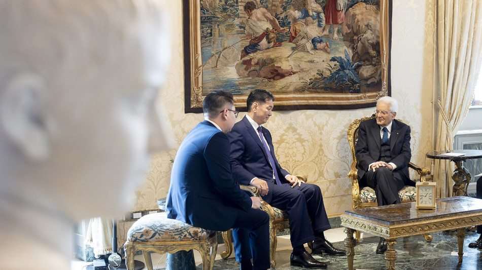Mattarella, con Mongolia sintonia di valori come pace e libert&agrave;
