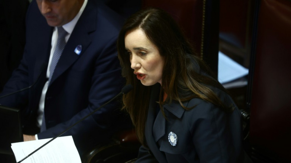 La vicepresidenta argentina, Villarruel, quiso "defender a la selecci&oacute;n" tras la pol&eacute;mica con Francia
