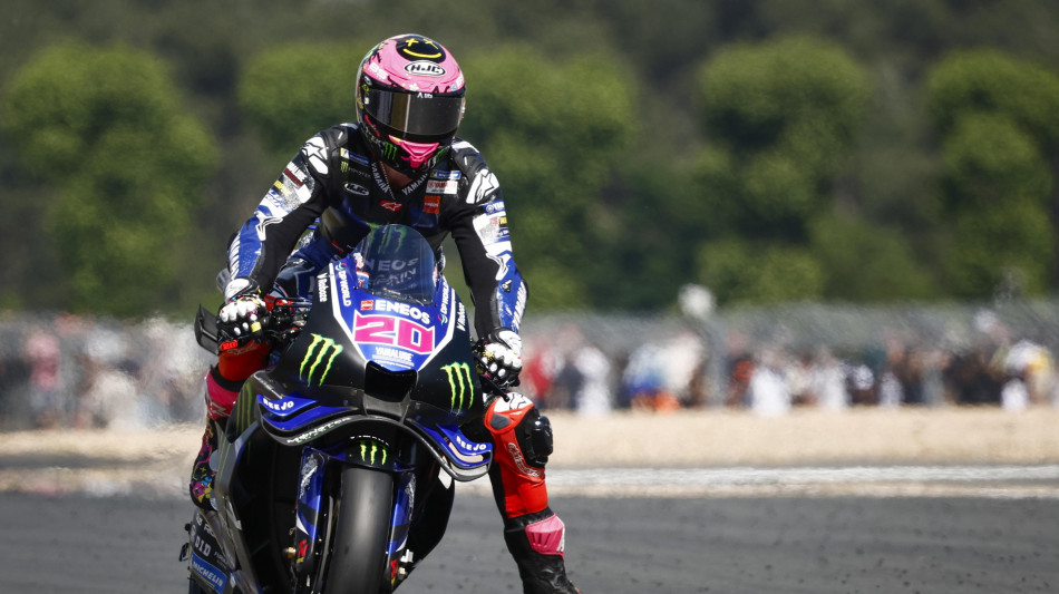 MotoGP: Francia, Quartararo il pi&ugrave; veloce della FP2