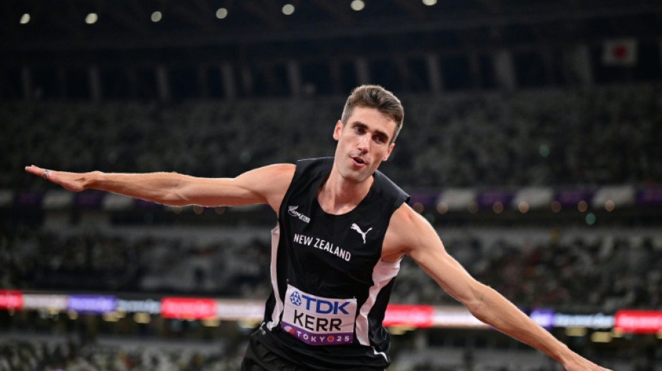 New Zealand's Kerr wins world men's high jump gold