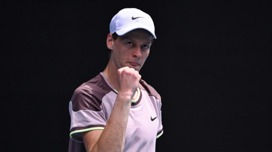 Open d'Australie: Sinner s'&eacute;lance avec s&eacute;rieux, en attendant Djokovic et Sabalenka