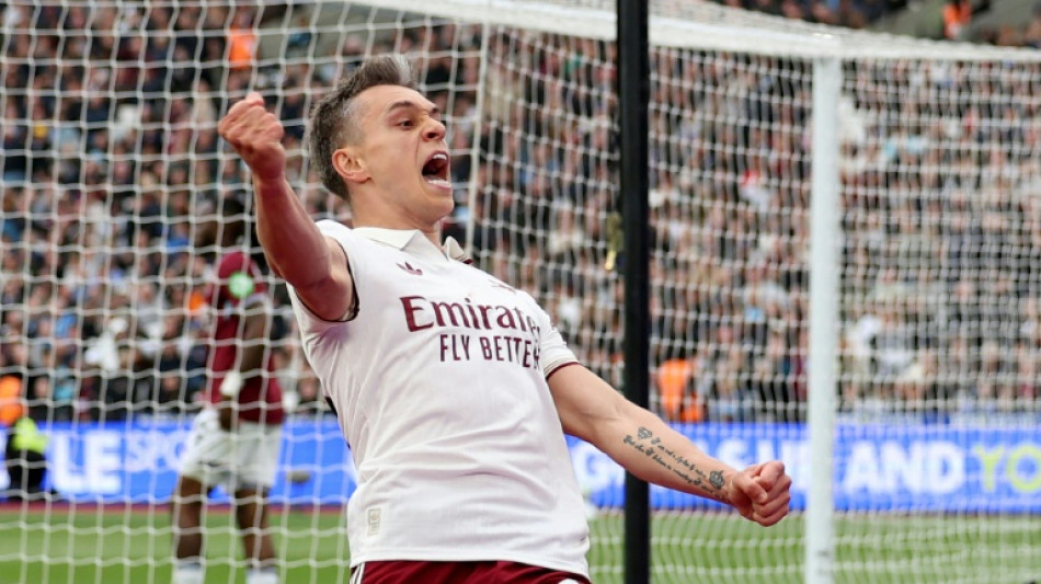 Angleterre: Arsenal assomme West Ham et se rapproche du titre
