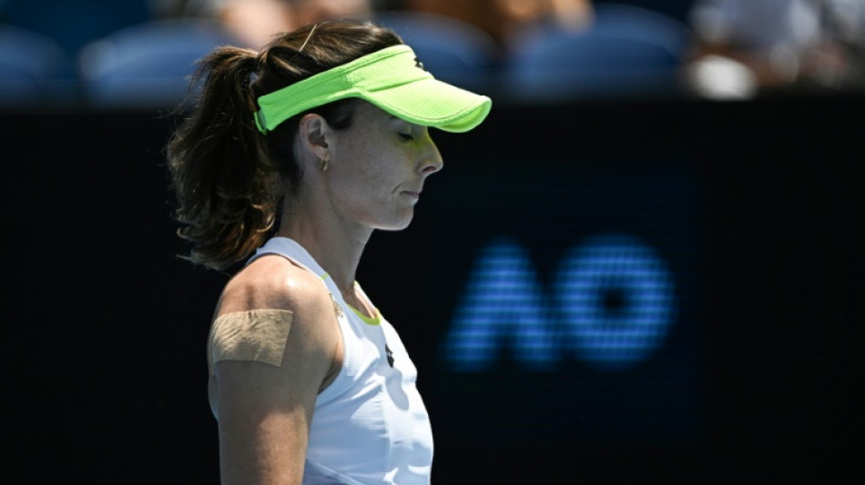Open d'Australie: Son dernier ? Cornet, stopp&eacute;e d'entr&eacute;e, n'a "pas la r&eacute;ponse encore"