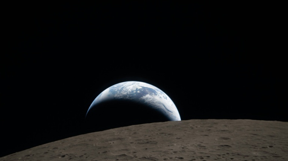 La NASA publica foto de "puesta de la Tierra" antes del retorno de Artemis